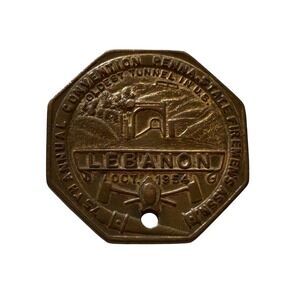 Pennsylvania State Firemen Association 75th Commemorative Lebanon Oct. 1954